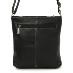 DrachenLeder Damen Handtasche Leder schwarz OTZ101S