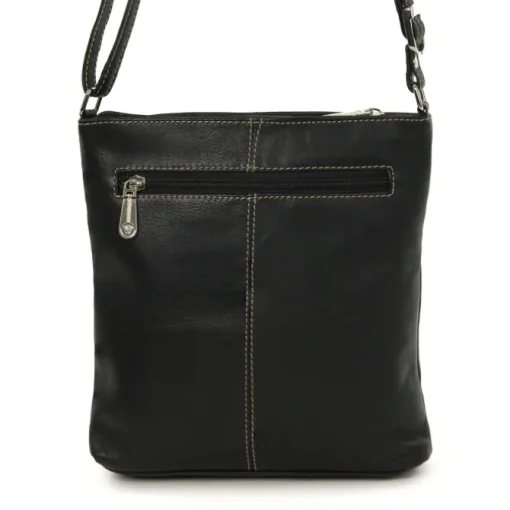 DrachenLeder Damen Handtasche Leder schwarz OTZ101S