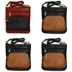 DrachenLeder Damen Handtasche Leder schwarz OTZ101S