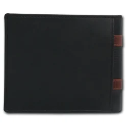 DrachenLeder dunkelblau Nappa-Leder Portemonnaie Brieftasche Herren OPT061B