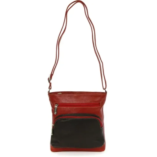 DrachenLeder Handtasche Leder rot Damen OTZ100R