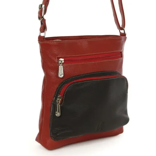 DrachenLeder Handtasche Leder rot Damen OTZ100R