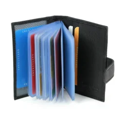 DrachenLeder Kreditkartenetui Visitenkartenetui Etui Echtleder schwarz OPZ400S