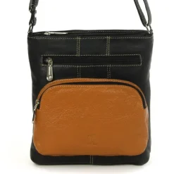 DrachenLeder Leder schwarz Damen Handtasche OTZ102S