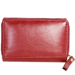 DrachenLeder rot schwarz Leder Portemonnaie Brieftasche OPZ100R