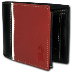 DrachenLeder schwarz Echtleder Portemonnaie Brieftasche Herren OPT041R