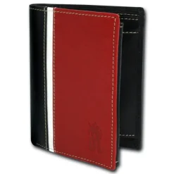 DrachenLeder schwarz Echtleder Portemonnaie Brieftasche Herren OPT042R