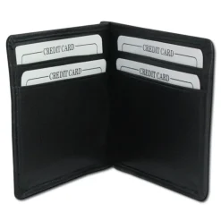 DrachenLeder schwarz Echtleder Portemonnaie Brieftasche Herren OPT121S