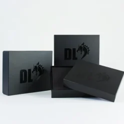 DrachenLeder schwarz Echtleder Portemonnaie Brieftasche Herren OPT002S