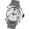Ene Watch Modell 110 steel/grau, 51mm, Nylon-Armband UE72418