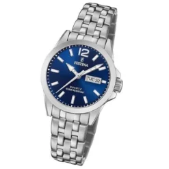 Festina Damen Armbanduhr Klassik F20455/3 Quarz Edelstahl silber UF20455/3