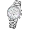 Festina Damen Armbanduhr Boyfriend F20401/1 Quarz Edelstahl silber UF20401/1