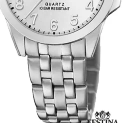 Festina Damen Armbanduhr Klassik F20455/1 Quarz Edelstahl silber UF20455/1