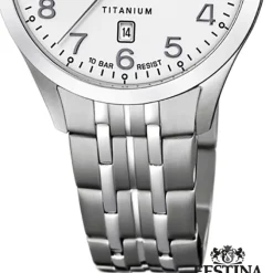 Festina Damen Armbanduhr Klassik F20468/1 Quarz Titan silber UF20468/1