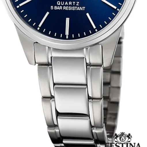 Festina Damen Armbanduhr Klassik F20509/3 Analog Edelstahl silber UF20509/3