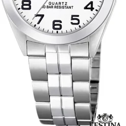 Festina Damen Armbanduhr Klassik F20438/1 Quarz Edelstahl silber UF20438/1