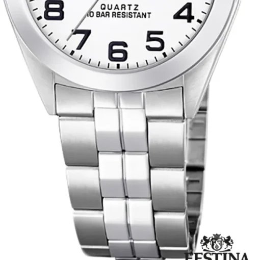 Festina Damen Armbanduhr Klassik F20438/1 Quarz Edelstahl silber UF20438/1
