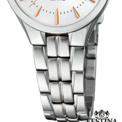 Festina Damen Armband-Uhr F20216/1 Quarz Edelstahl silber UF20216/1