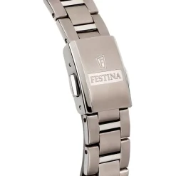 Festina Damen Armbanduhr Klassik F20436/1 Quarz Titan silber UF20436/1