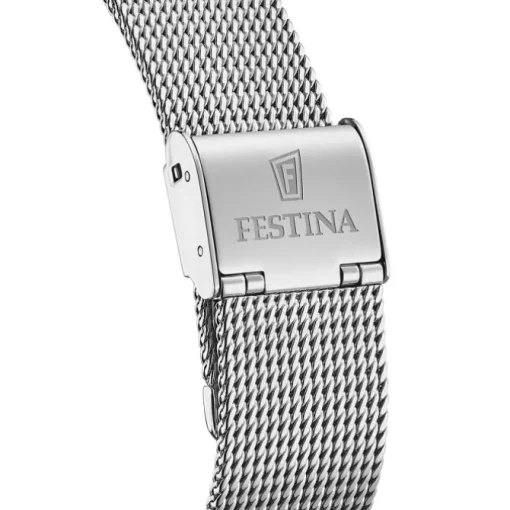 Festina Damen Armbanduhr Ladies Classic F20475/2 Edelstahl silber UF20475/2