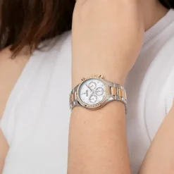 Festina Damen Armbanduhr Boyfriend F20403/1 Quarz Edelstahl silber UF20403/1