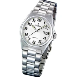 FESTINA Damen-Armbanduhr analog Quarz Edelstahl Klassik Uhr UF16375/9