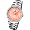 FESTINA Damen-Armbanduhr Mademoiselle Analog Quarz Edelstahl silber UF16719/3