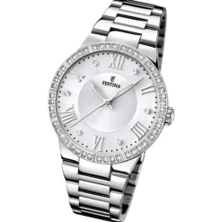 FESTINA Damen-Armbanduhr Mademoiselle analog Quarz Edelstahl UF16719/1