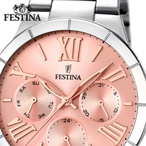 FESTINA Damen-Armbanduhr Mademoiselle analog Quarz Edelstahl UF16716/3