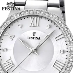 FESTINA Damen-Armbanduhr Mademoiselle analog Quarz Edelstahl UF16719/1