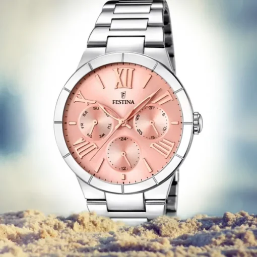 FESTINA Damen-Armbanduhr Mademoiselle analog Quarz Edelstahl UF16716/3
