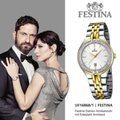 FESTINA Damen-Armbanduhr Mademoiselle Analog Quarz UF16868/1