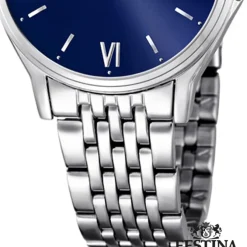 FESTINA Damen/Herren-Armbanduhr Klassik analog Quarz Edelstahl UF16748/3