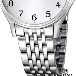 FESTINA Damen/Herren-Armbanduhr Klassik analog Quarz Edelstahl UF16748/1