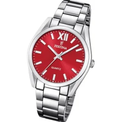 Festina Damenuhr Boyfriend F20622/B Armbanduhr Edelstahl silber UF20622/B