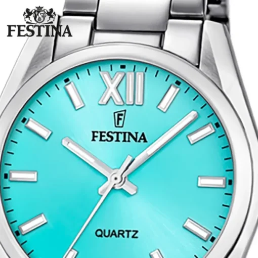 Festina Damenuhr Boyfriend F20622/D Armbanduhr Edelstahl silber UF20622/D