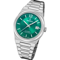 Festina Damenuhr Edelstahl silber Festina Swiss made Armbanduhr UF20035/5