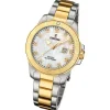 Festina Damenuhr Edelstahl silber gold Festina Boyfriend Armbanduhr UF20504/2