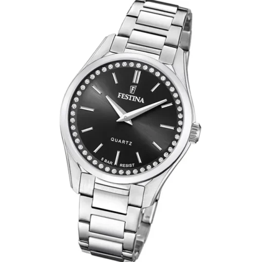 Festina Damenuhr Edelstahl silber Festina Mademoiselle Armbanduhr UF20583/4
