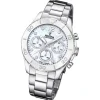 Festina Damenuhr Edelstahl silber Festina Boyfriend Armbanduhr UF20603/1
