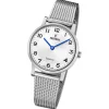 Festina Damenuhr Edelstahl silber Festina Swiss made Armbanduhr UF20015/5