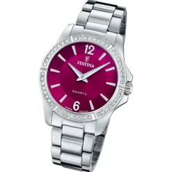 Festina Damenuhr Edelstahl silber Festina Mademoiselle Armbanduhr UF20593/2