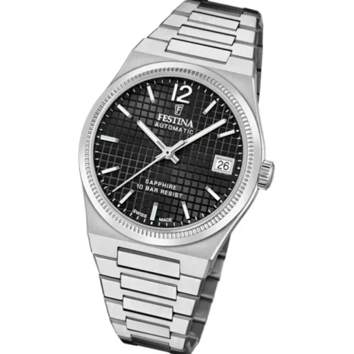 Festina Damenuhr Edelstahl silber Festina Swiss made Armbanduhr UF20029/6