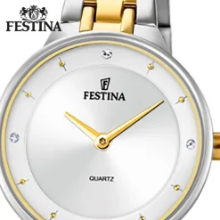 Festina Damenuhr Edelstahl silber gold Festina Mademoiselle Armbanduhr UF20625/1