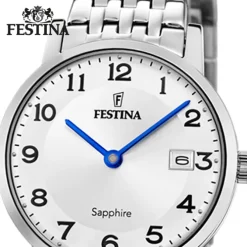 Festina Damenuhr Edelstahl silber Festina Swiss made Armbanduhr UF20019/4