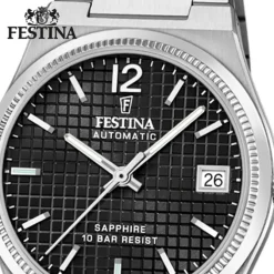 Festina Damenuhr Edelstahl silber Festina Swiss made Armbanduhr UF20029/6