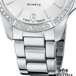 Festina Damenuhr Edelstahl silber Festina Mademoiselle Armbanduhr UF20593/1