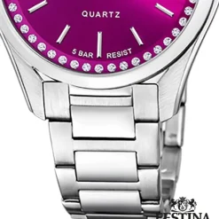 Festina Damenuhr Edelstahl silber Festina Mademoiselle Armbanduhr UF20583/2