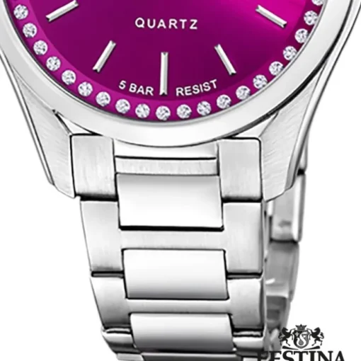 Festina Damenuhr Edelstahl silber Festina Mademoiselle Armbanduhr UF20583/2