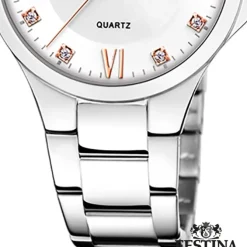 Festina Damenuhr Edelstahl silber Festina Mademoiselle Armbanduhr UF20582/1